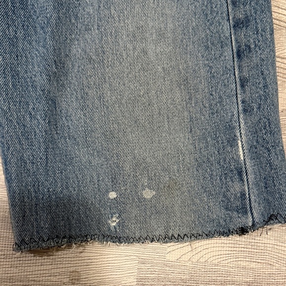 Vintage Levi’s 505s Blue Denim Cutoff Shorts - Picture 5 of 10